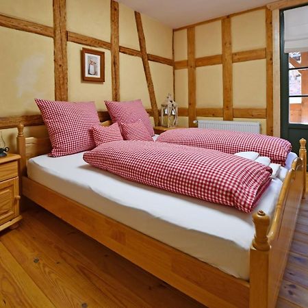 Naturhof-Papiermühle 2 Bett-Zimmer Rosenrot Bollberg Exterior foto